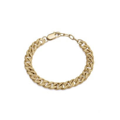 Pulsera acero ip dorado cadena sra  75339P01012