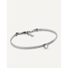 Pulsera Paris circonitas en plata 925  rodiada 40.PU.01