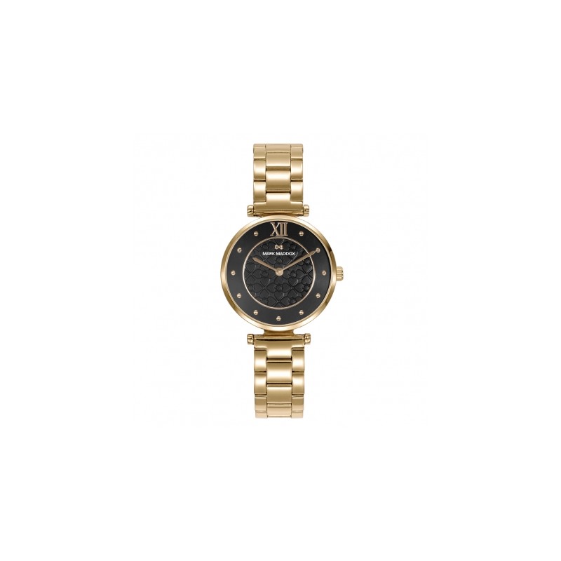 RELOJ ACERO IP DORADO BRAZALETE SR MM REF: MM1015-53