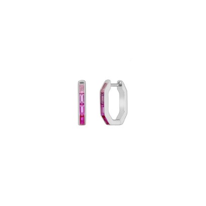 Pendiente Marea plata Esenciales D03801 A