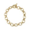 Pulsera Charlotte  acero ip dorado PA2196