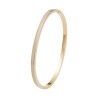 Pulsera acero ip dorado esmalte PA2246