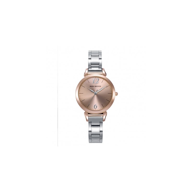 RELOJ ACERO IP ROSA BRAZALETE SRA REF: MM0138-75