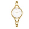 Reloj acero ip dorado brazalete sra va REF:42448-07