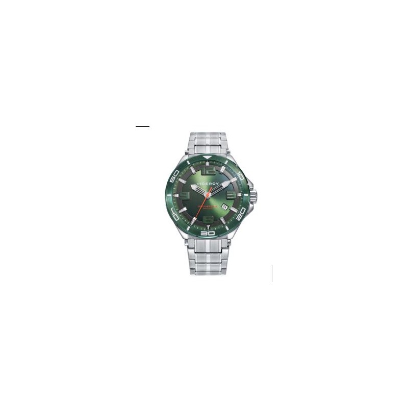 Reloj acero ip verde brazalete sra va REF:46839-65