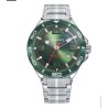 Reloj acero ip verde brazalete sra va REF:46839-65