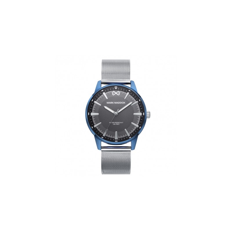 Reloj acero ip azul brazalete sr  REF: HM0141-17