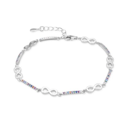 Pulsera de plata  925 mm  2040962 MIX