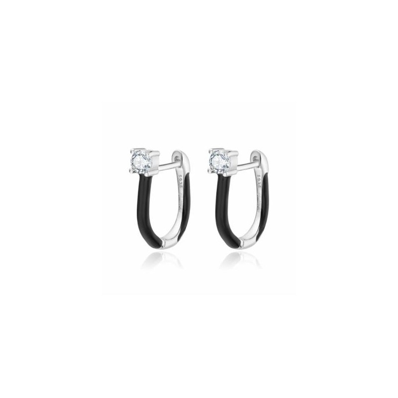 Aros plata de ley esmalte  2140622