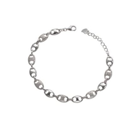 Pulsera plata PPUL2445