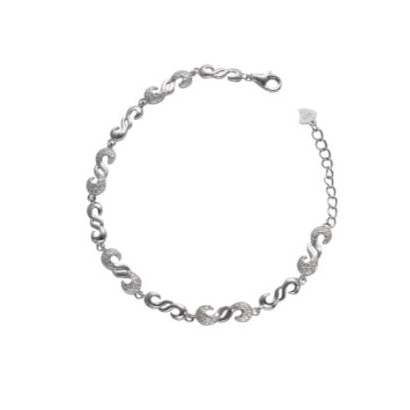 Pulsera plata PPUL2735