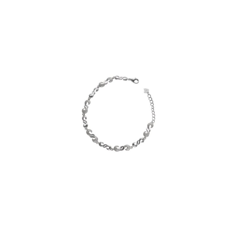 Pulsera plata PPUL2735