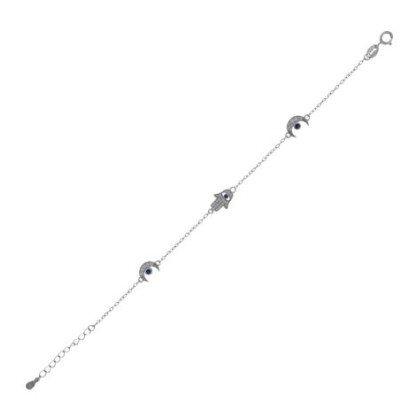 Pulsera plata PPUL3079