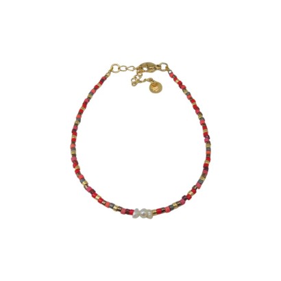 Pulsera acero y piedras  Z2015459 20PU