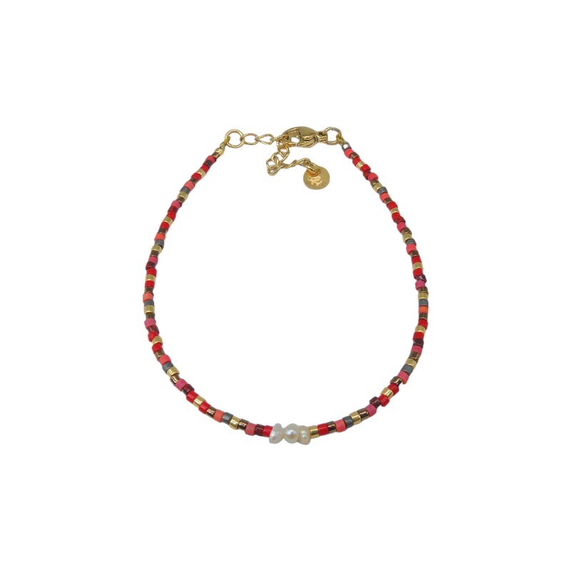 Pulsera acero y piedras  Z2015459 20PU