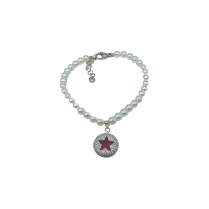 Pulsera de acero y piedras Z2016054 PUD