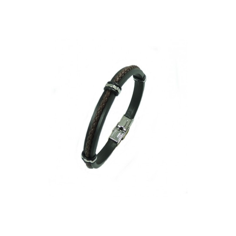 Pulsera acero Varzo C3030234A