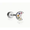 Piercing luna y circonitas multicolor 45.pem.06
