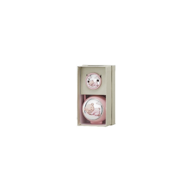 Set pinza + porta chupete oso dormido Global EV3644 01R