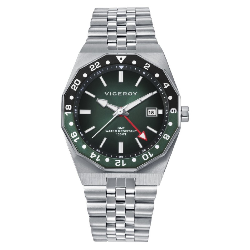Reloj Viceroy GMT acero brazalete 42457-67 Reloj Viceroy GMT acero brazalete 42457-67