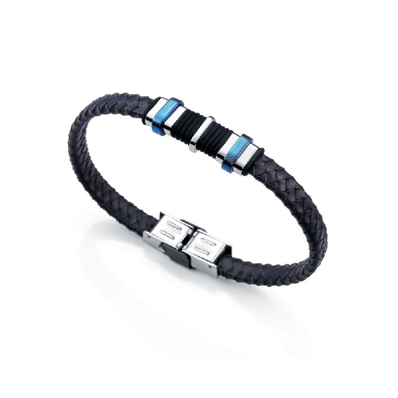 Pulsera Viceroy acero negro y azul 6337P09013 Pulsera Viceroy acero negro y azul 6337P09013
