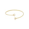 Brazalete Victoria Cruz plata abanico Break A5404-29DP