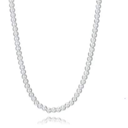 Collar acero chapado plata 14319C01000
