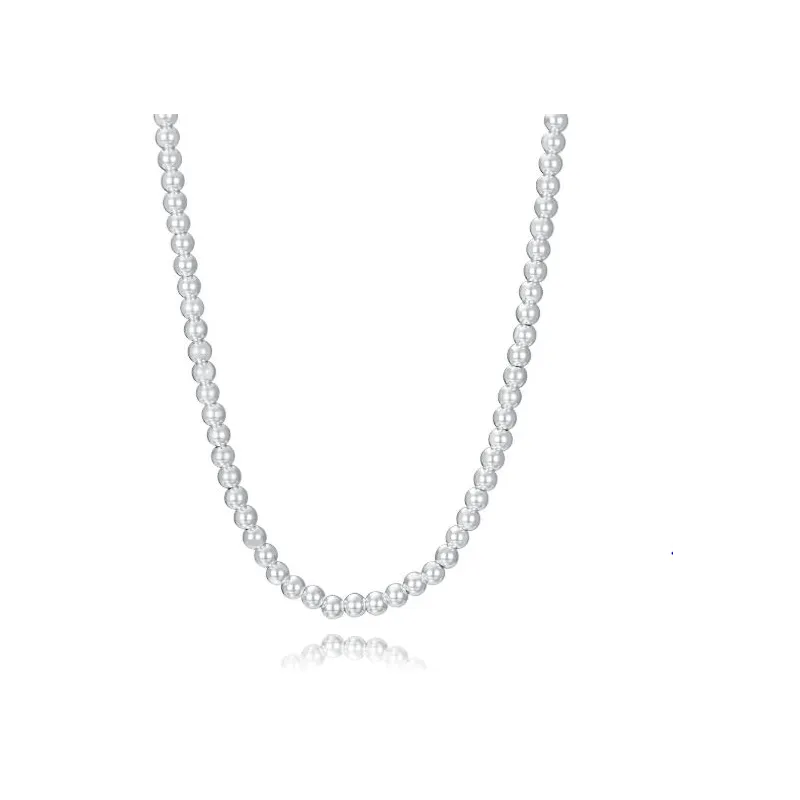 Collar acero chapado plata 14319C01000 Collar acero chapado plata 14319C01000