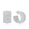 Pendiente acero chapado plata 14317E0100