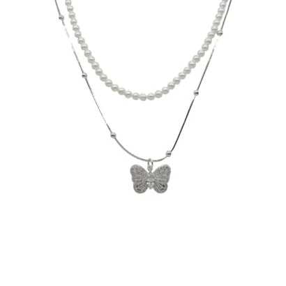 Collar Ivoire acero y piedras Z2016798 B