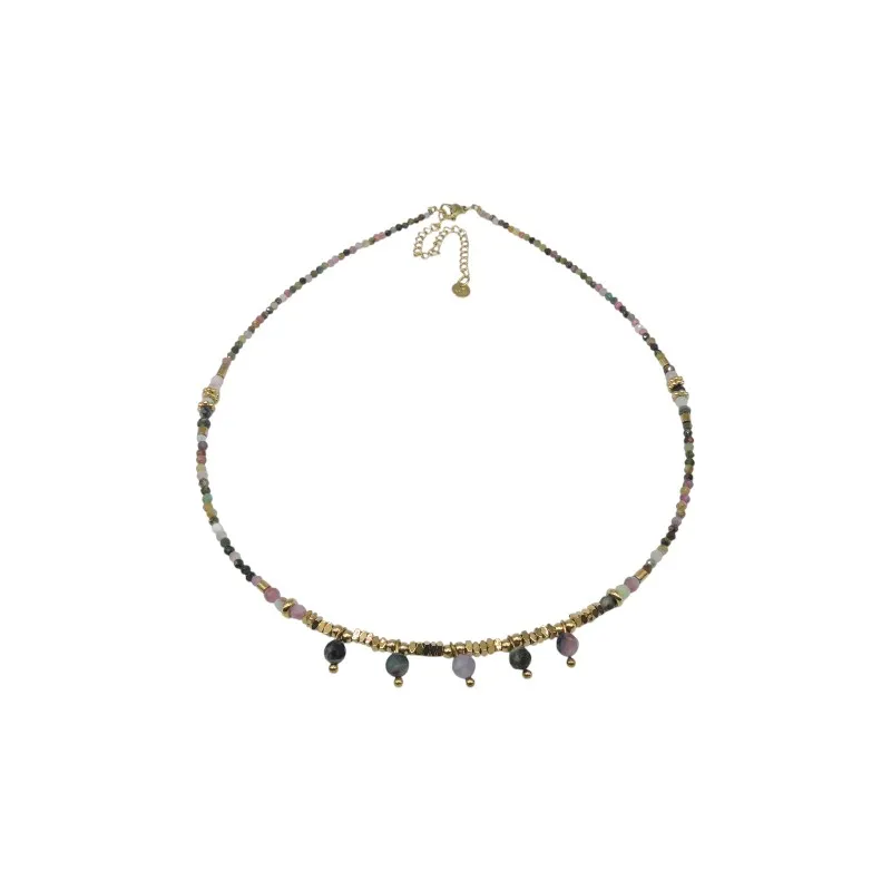 Collar Ivoire acero y piedras Z2016814 1