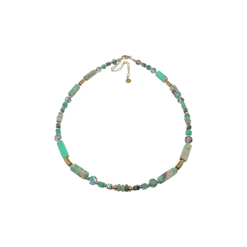 Collar Ivoire acero y piedras Z2016815 3