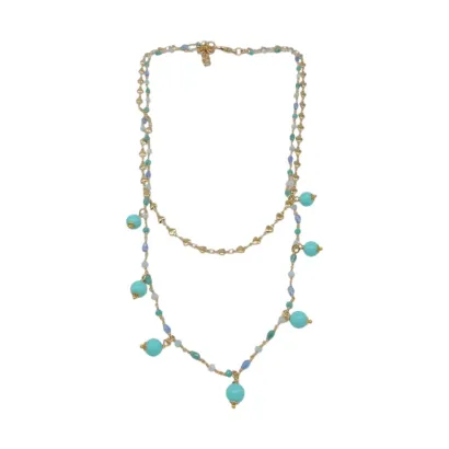 Collar Ivoire acero chapado Z2016771 CO