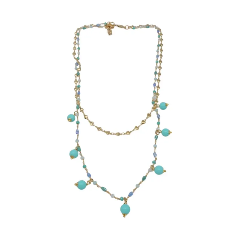 Collar Ivoire acero chapado Z2016771 CO