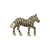 Broche Ivoire acero y piedras Z2016250