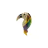 Broche Ivoire acero y piedras Z2015804 D