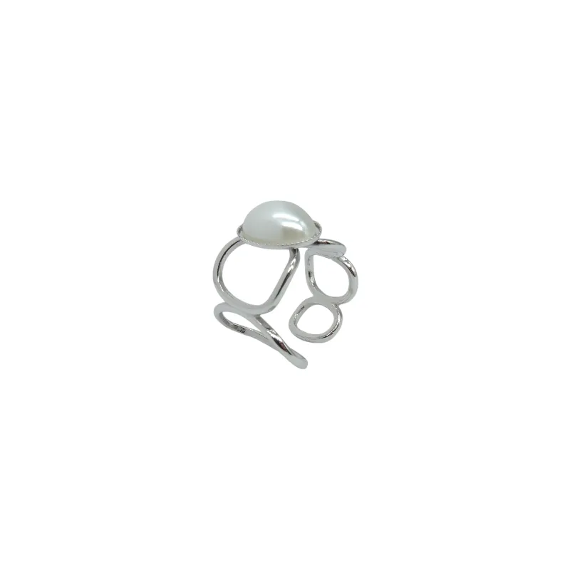 Anillo Ivoire acero