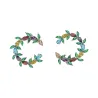 Pendientes Ivoire acero y piedras Z20155