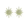 Pendientes ivoire acero y piedras Z20148