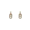 Pendientes Ivoire acero