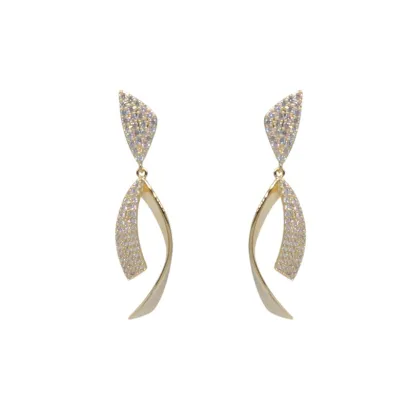 Pendientes Ivoire acero Z2016786
