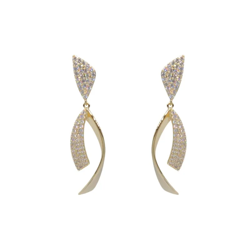 Pendientes Ivoire acero Z2016786