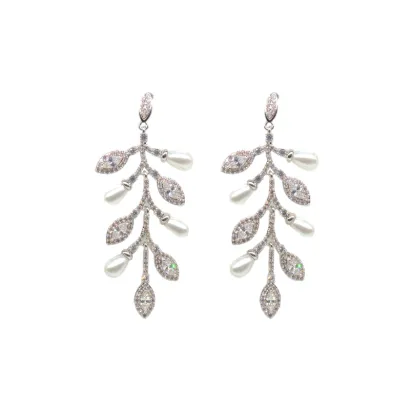 Pendientes Ivoire acero Z2016236