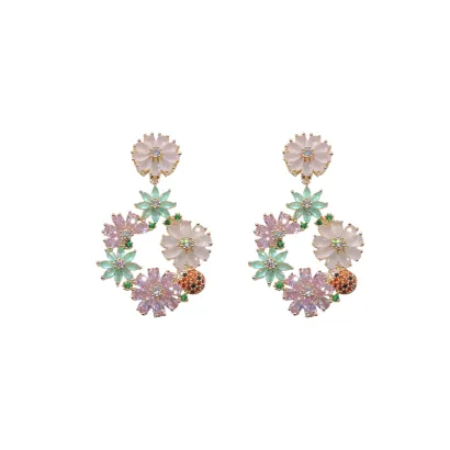 Pendientes Ivoire acero Z2016002