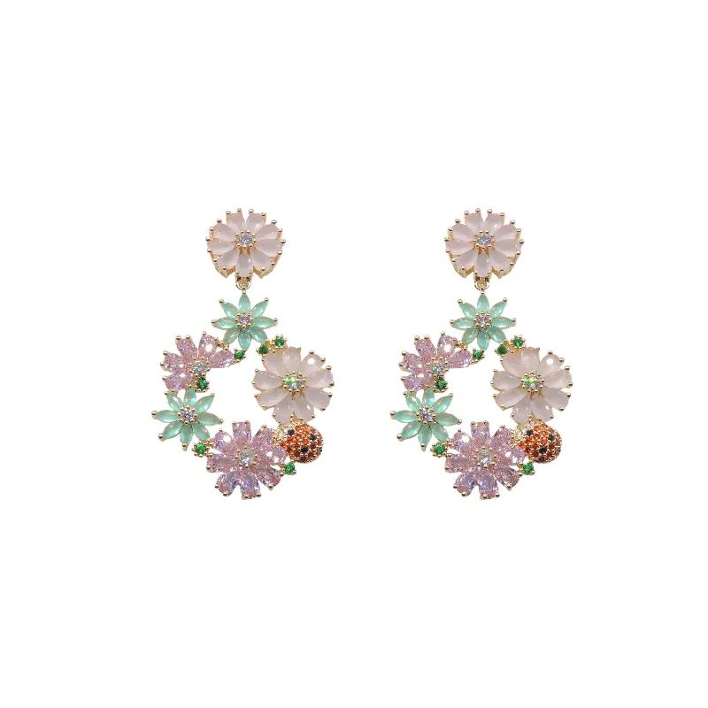Pendientes Ivoire acero Z2016002