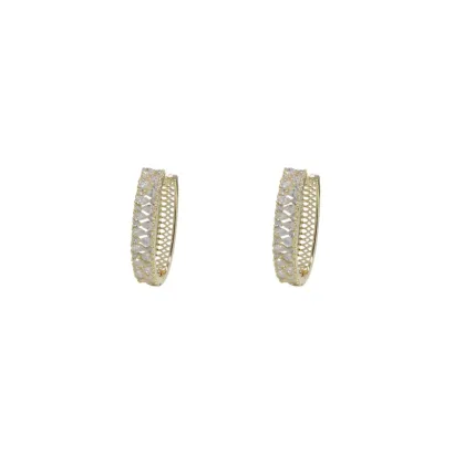 Pendientes Ivoire acero