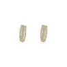 Pendientes Ivoire acero