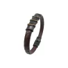 Pulsera Ivoire acero y piel C30301835 M