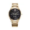 Reloj multifuncion  acero ip dorado 4011