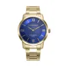 Reloj acero ip dorado brazalete sr 41145